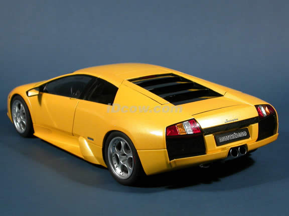 2002 Lamborghini Murcielago diecast model car 1:12 scale die cast by AUTOart - Yellow