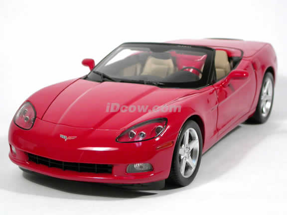 Details about   AUTOART CHEVROLET CORVETTE C6 CONVERTIBLE 1:18 RED A.71221 In stock