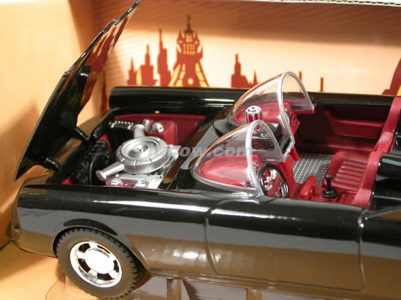 1960 DC Comics Batmobile diecast model car 1:24 scale die cast by Corgi - with Batcommunicator
