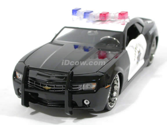 CHEVROLET CAMARO SS RS POLICE 1:24 Scale Diecast Car Model Die Cast Cars Models 