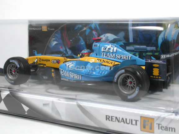 2005 Renault Formula One F1 R25 #5 Fernando Alonso diecast model car 1:24 scale die cast by Hot Wheels - J7521