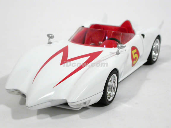 2008 Speed Racer Mach 5 diecast model car 1:24 scale die cast by Hot Wheels - Movie Version M5978
