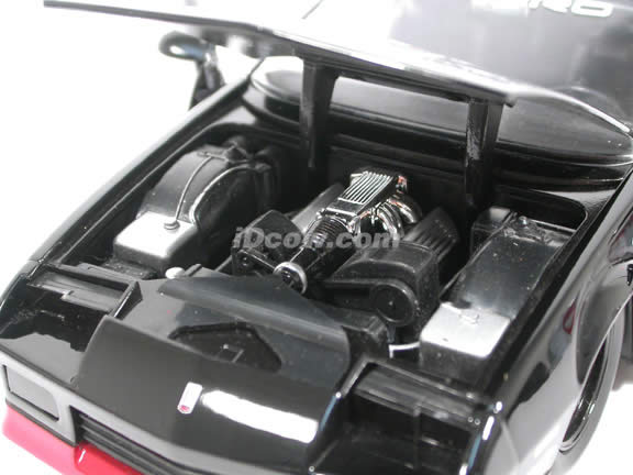 1985 Chevy Camaro IROC-Z #28 diecast model car 1:24 scale die cast by Jada Toys - Black 91445