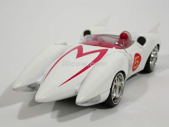 Speed Racer Mach 5 diecast model car 1:24 scale die cast by Jada 