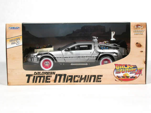 Back to the Future III diecast model car 1:24 scale die cast by Welly