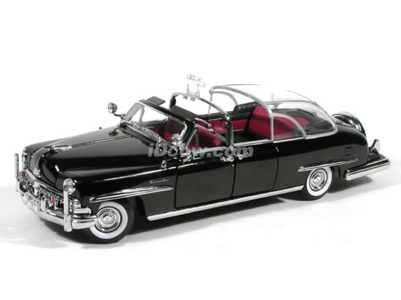 1950 Lincoln Cosmopolitan Bubble Top Presidential Limousine diecast model car 1:24 scale die cast by Yat Ming