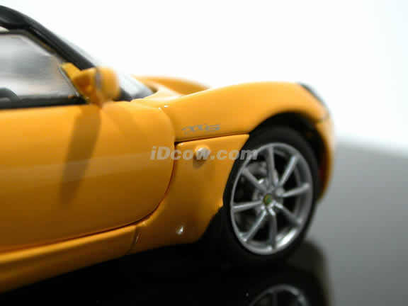 2004 Lotus Elise 111S diecast model car 1:43 scale die cast from AUTOart - Saffron Yellow 55341