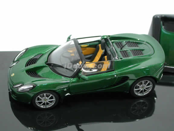 2004 Lotus Elise 111S diecast model car 1:43 scale die cast from AUTOart - Racing Green 55342