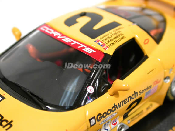 2001 Chevrolet Corvette C5-R #2 Daytona 24H Winner diecast model car 1:43 scale die cast by ixo