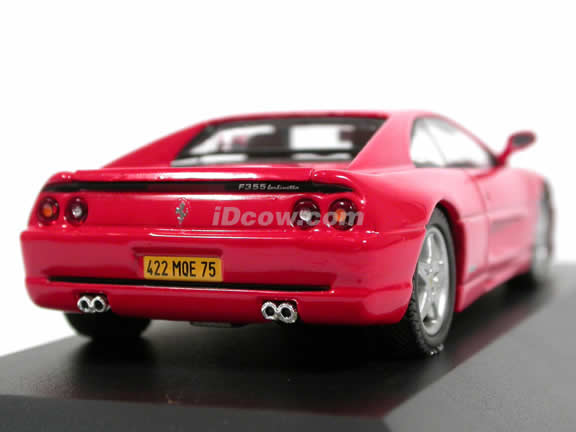 1997 Ferrari F355 diecast model car 1:43 scale die cast by ixo - Red FER015