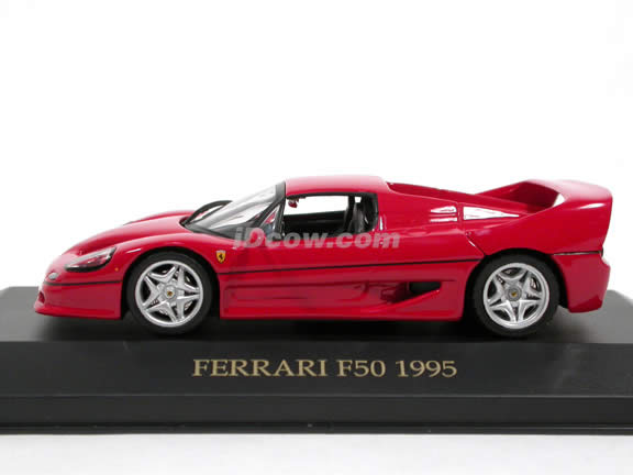 1995 Ferrari F50 diecast model car 1:43 scale die cast by ixo - Red FER012