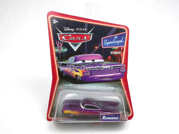 2006 Disney Pixar Cars Ramone diecast model car 1:64 scale diecast by Mattel - Purple