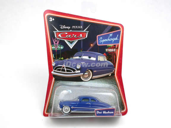 2006 Disney Pixar Cars Doc Hudson diecast model car 1:64 scale diecast by Mattel - Regular