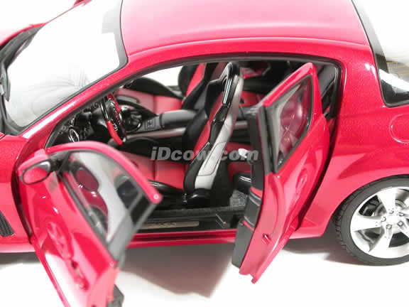 2003 Mazda RX-8 diecast model car 1:18 scale by AUTOart Die Cast - Metallic Red LHD