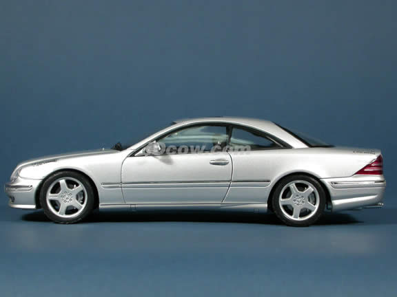 2002 Mercedes Benz CL55 AMG F1 Limited Edition diecast model car 1:18 scale die cast by AUTOart - Silver