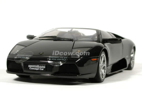 Lamborghini Murcielago Barchetta Concept diecast model car 1:18 scale die cast by AUTOart - Black