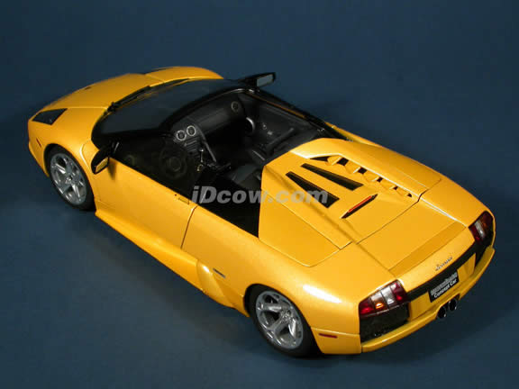 Lamborghini Murcielago Barchetta Concept diecast model car 1:18 scale die cast by AUTOart - Yellow