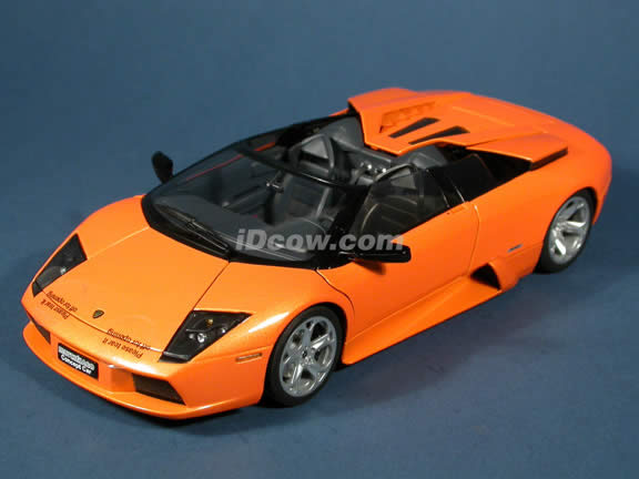 Lamborghini Murcielago Barchetta Concept diecast model car 1:18 scale die cast by AUTOart - Orange