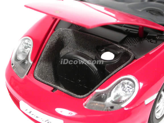 2004 Porsche Boxster diecast model car 1:18 scale die cast by AUTOart - Red