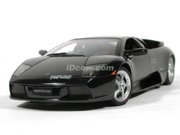 2002 Lamborghini Murcielago diecast model car 1:18 scale die cast by AUTOart - Black
