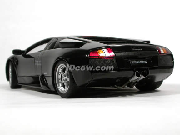 2002 Lamborghini Murcielago diecast model car 1:18 scale die cast by AUTOart - Black