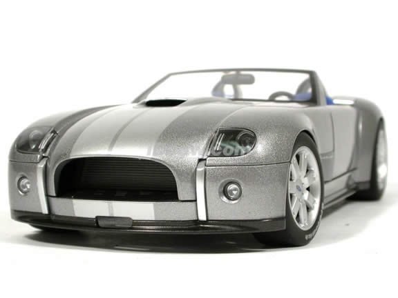 2004 Shelby Cobra Concept diecast model car 1:18 scale die cast by AUTOart - Dark Silver