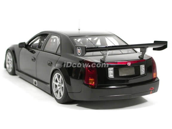 2004 Cadillac CTS-V SCCA World Challenge GT diecast model car 1:18 scale die cast by AUTOart - Plain Body Black