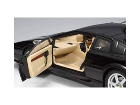 2004 Lotus Esprit diecast model car 1:18 scale V8 by AUTOart - Black 75312