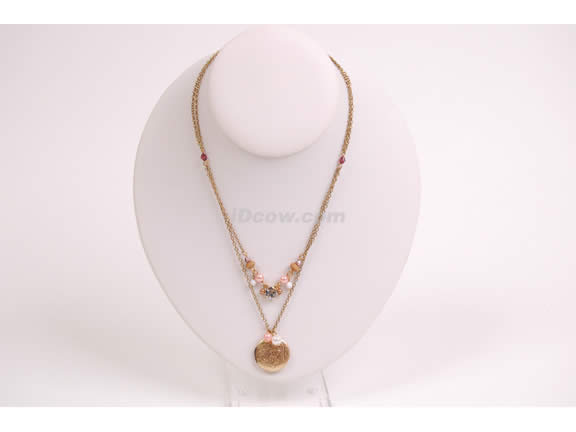 Vintage locket with beads Necklace