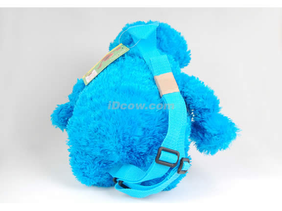 Sesame Street Cookie Monster Plush Backpack
