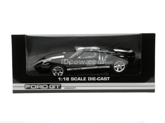 2004 Ford GT Concept diecast model car 1:18 die cast by Beanstalk Group - Black