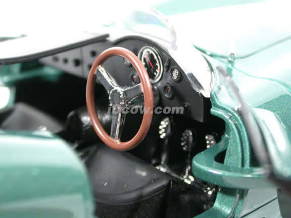 1959 Aston Martin DBR1 diecast model car 1:18 scale die cast by Shelby Collectibles - Green