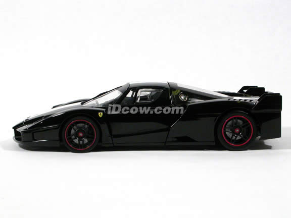 2006 Ferrari FXX Enzo diecast model car 1:18 scale die cast by Hot Wheels - Black