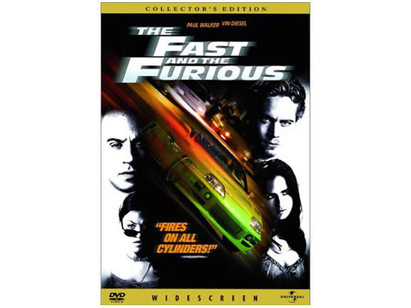 The Fast and the Furious DVD