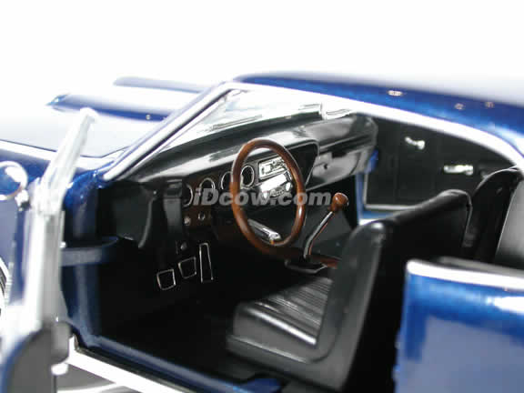 1967 Pontiac GTO diecast model car Xander Cage in 'xXx' 1:18 die cast by Ertl - Blue