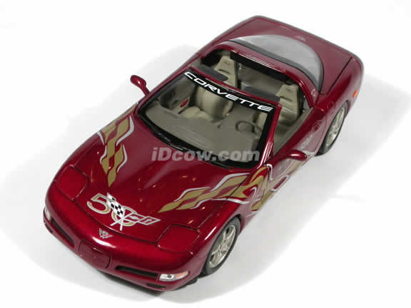 2003 Corvette model INDY 500 Pace Car die cast car 1:18 diecast by Ertl