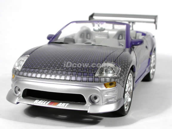 2001 Mitsubishi Eclipse Spyder diecast model car 