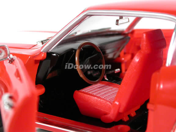 1969 Chevy Camaro Z28 diecast model car 1:18 scale die cast by Ertl 1 of 2500 - Orange