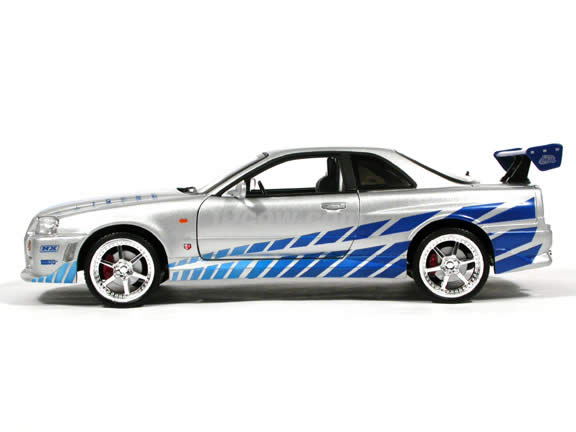 2001 Nissan Skyline diecast model car 