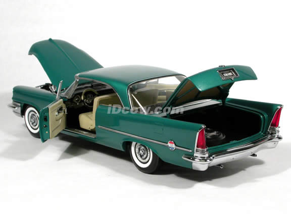 1957 Chrysler 300C diecast model car 1:18 scale die cast by Ertl - Green