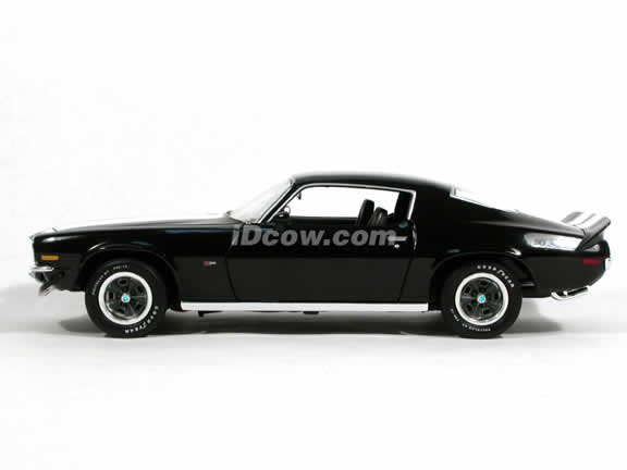 1973 Chevy Camaro Z28 diecast model car 1:18 scale die cast by Ertl - Black 39068M