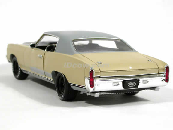 1970 Chevy Monte Carlo diecast model car 1:18 scale Fast and Furious 3 Tokyo Drift by Ertl - Grey Beige 53610A