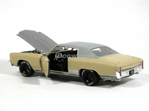 1970 Chevy Monte Carlo diecast model car 1:18 scale Fast and Furious 3 Tokyo Drift by Ertl - Grey Beige 53610A