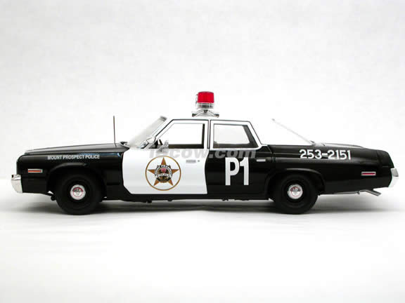 1974 Dodge Monaco Police Car diecast model car 1:18 scale die cast by Ertl - 39316
