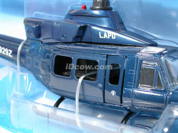 LAPD Bell 412 Helicopter diecast model 1:48 scale die cast from NewRay