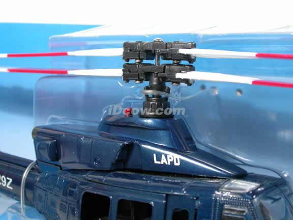 LAPD Bell 412 Helicopter diecast model 1:48 scale die cast from NewRay