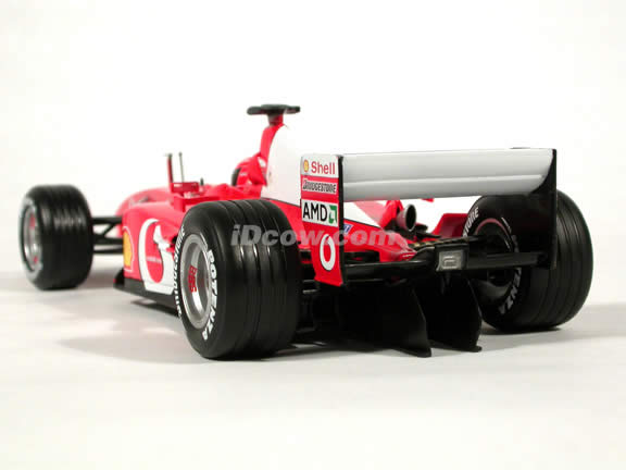 2003 Ferrari Formula One F1 - Michael Schumacher diecast model race car 1:18 scale die cast by Hot Wheels