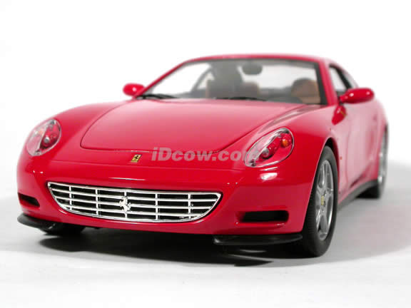 2004 Ferrari 612 Scaglietti diecast model car 1:18 scale die cast by Hot Wheels - Red