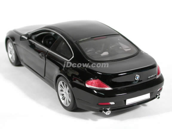 2004 BMW 645Ci diecast model car 1:18 scale die cast by Hot Wheels - Black