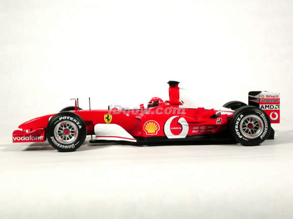 2002 Ferrari Formula One F1 - Michael Schumacher diecast model race car 1:18 scale die cast by Hot Wheels